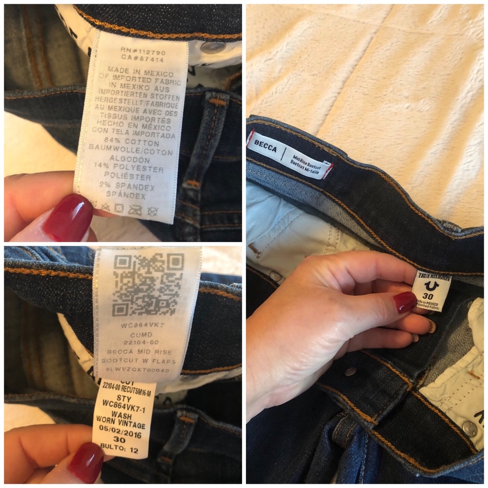 True Religion boot cut jeans - Picture 8 of 8